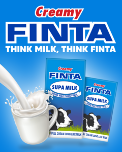 Finta milk Zambia